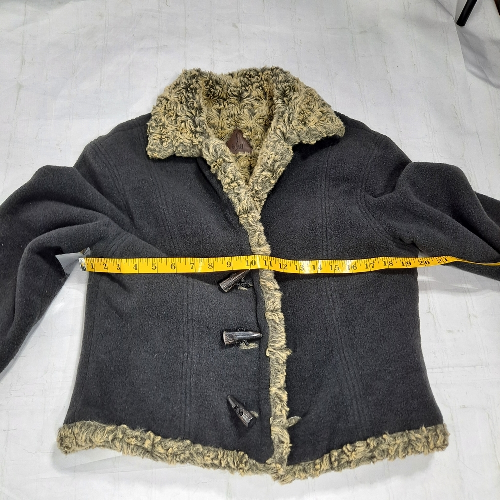 Fjall Wool Reversible Toggle Button Coat - image 3